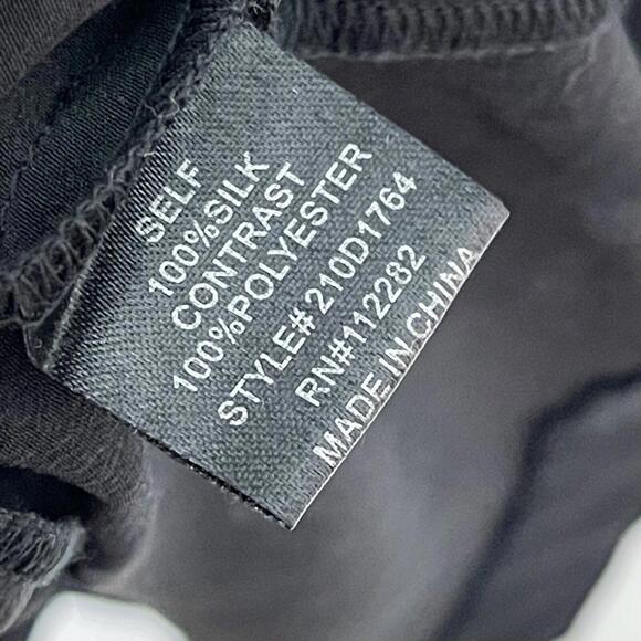 Greylin Women’s Size Small Black Sequin Side Detail Lightweight 100% Silk Dress - Picture 5 of 10